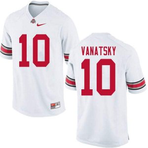 Men's Ohio State Buckeyes #10 Danny Vanatsky White Nike NCAA College Football Jersey New Arrival SZH6344HH